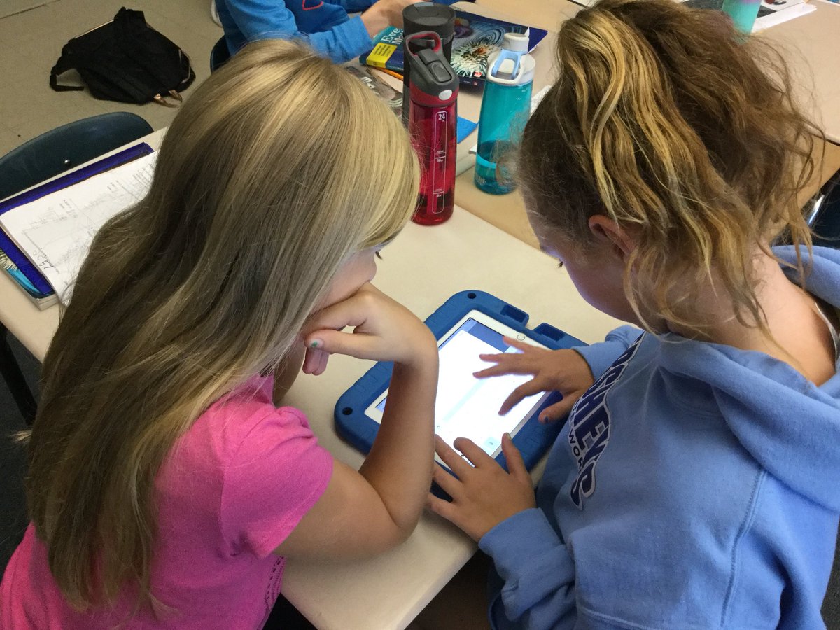 Ss creating a variety of math tutorials to explain volume, area, and perimeter. Assessing prior knowledge, using resources, collaborating and showing creativity. Thanks Mr. Heine for  being willing to use these resources with your students via canvas. <a href="/CBWarwickElem/">Warwick Elementary School CBSD</a>  <a href="/CBHeine5th/">Joe Heine</a>