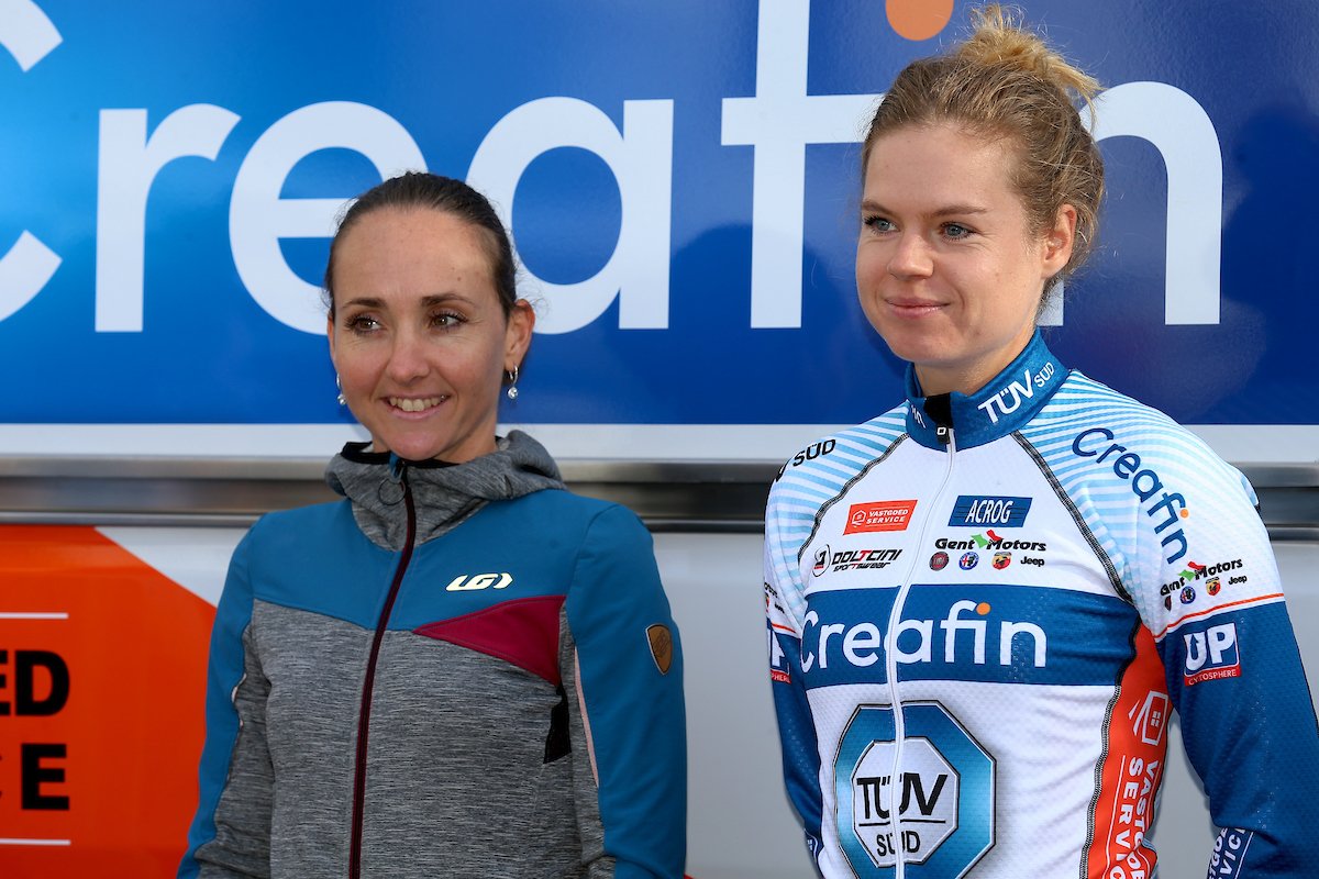 As from today, <a href="/bikereva/">Eva Lechner</a> is part of our team. Together with <a href="/geerte_hoeke/">Geerte Hoeke</a> she will defend the colors of our team in the women's races.

Benvenuto, Eva! 🇮🇹

📸 ©Photopress.be