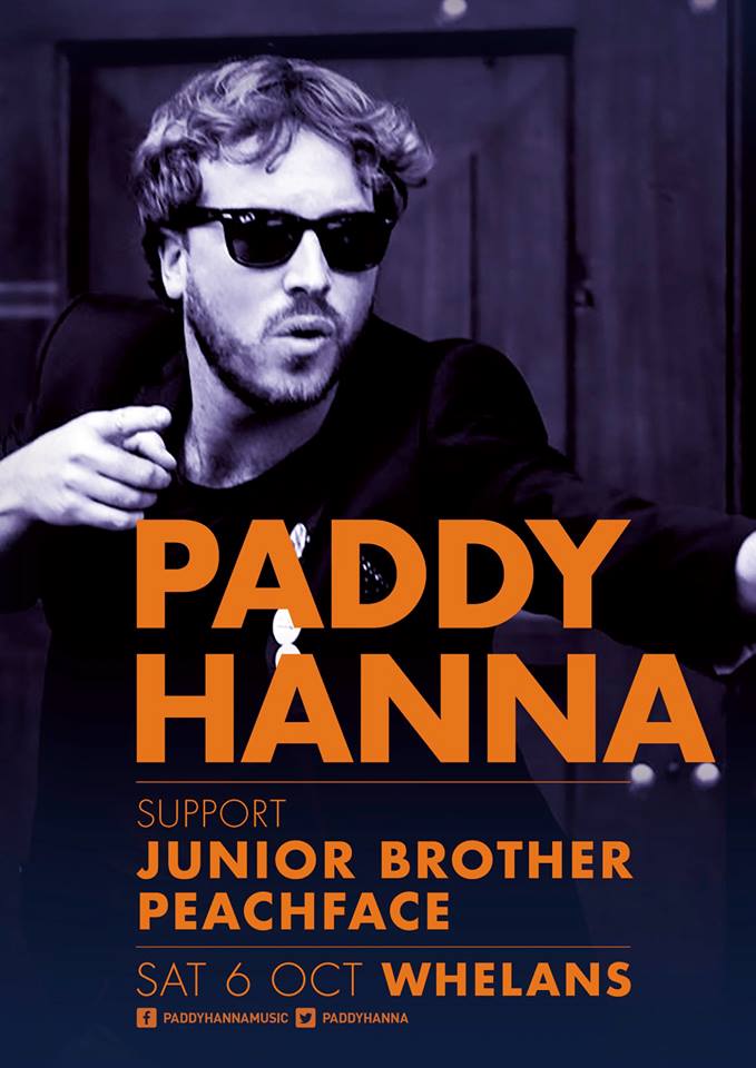 heyPEACHFACE's tweet image. Very excited to play our first Dublin gig this weekend supporting the wunnerful @Paddyhanna along with @JuniorBrotherIE on Saturday in @whelanslive ! Thanks @aikenpromotions for having us. Tickets here: bit.ly/2MkMcMH