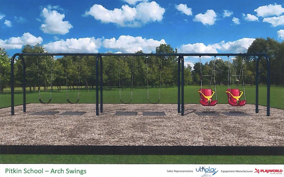 PitkinProject's tweet photo. PHASE ONEโ currently selecting the colors for this beauty to be installed later this month!! THANK YOUโ for all your support and donations!! Visit our Facebook page for more updates and fundraising events #EastHartford #EastHartfordCT #boundlessplay #pitkinplaygroundproject https://t.co/HvChNSEMFZ