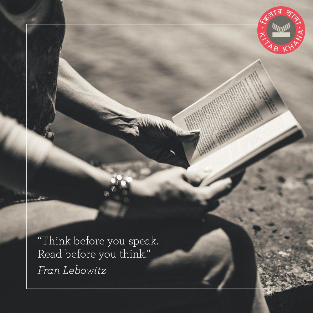 KitabKhanaBooks's tweet image. Do you agree? Which book is on your mind at the moment? Let us know!

#ExtendedWeekend #ReadingTonight