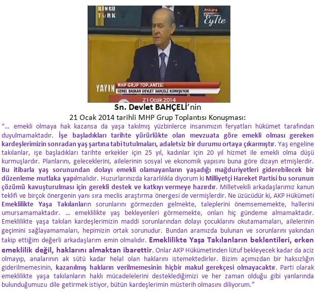 Sn. <a href="/dbdevletbahceli/">Devlet Bahçeli</a> 

Dile kolay 21 Ocak 2014 yılından beri mağdur #EYT'liler hakkında konuşmuyorsunuz.

<a href="/MhpTbmmGrubu/">MHP TBMM Grubu #MHP</a> toplantınızda af ısrarınızla birlikte, EYT'yi de gündeme getirmeniz beklentisini karşılarsınız umarız.......

<a href="/MHP_Bilgi/">MHP</a>
<a href="/MKalayci42/">Mustafa Kalaycı</a>
@arzuerdemDB
<a href="/erkanakcay45/">Erkan Akçay</a>