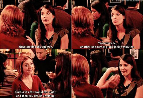 Are guys like the subway? #himym