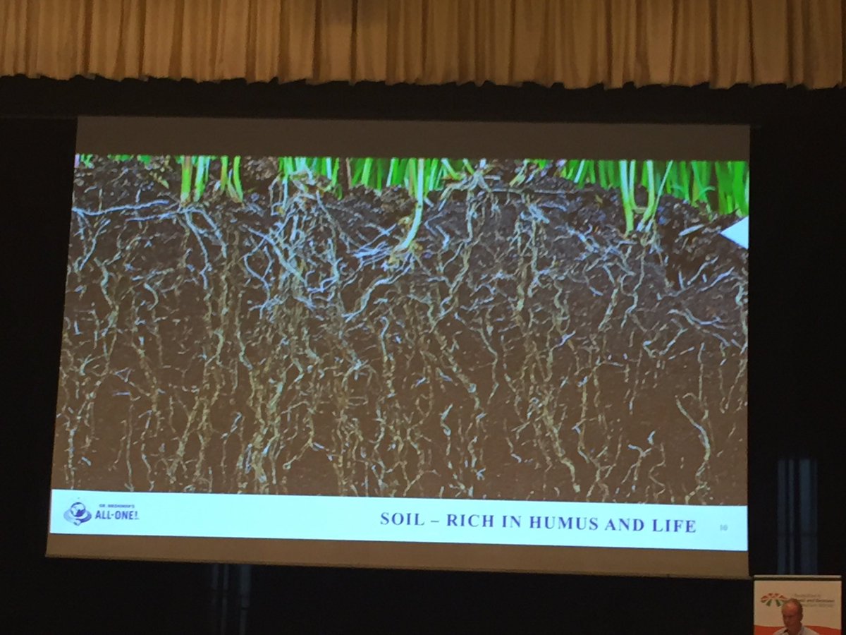 ThomasArnold19's tweet image. #REFAB #DrBrunner Soil rich in humus and life - the target of regenerative agriculture #futureofCAP #BIOECONOMY #FOOD2030EU