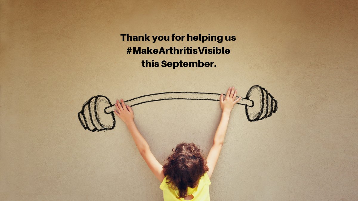 Arthritis_ARC's tweet photo. We’d like to thank everyone who participated in our #ArthritisAwarenessMonth campaign. We’ll be announcing the winner of our Facebook contest in the next week. #MakeArthritisVisible https://t.co/XOgaWw5WXf