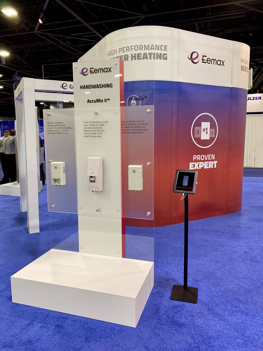 EemaxInc's tweet photo. Committed to performance but flexible in approach,  NEW #FlowCo models mount in  any orientation #plumbing #waterheating  #ASPEconv2018 booth 1048 https://t.co/BWa6GEs06A