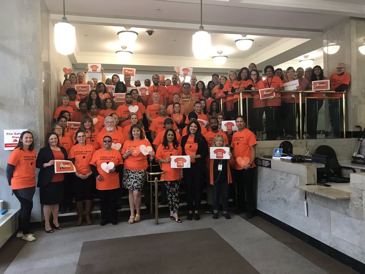 MAVtalks's tweet photo. #TCTSO is committed to reconciliation. We wear orange to honour the lives lost and to extend our support for those healing #OrangeShirtDay #EveryChildMatters https://t.co/YcHSGaw8zB
