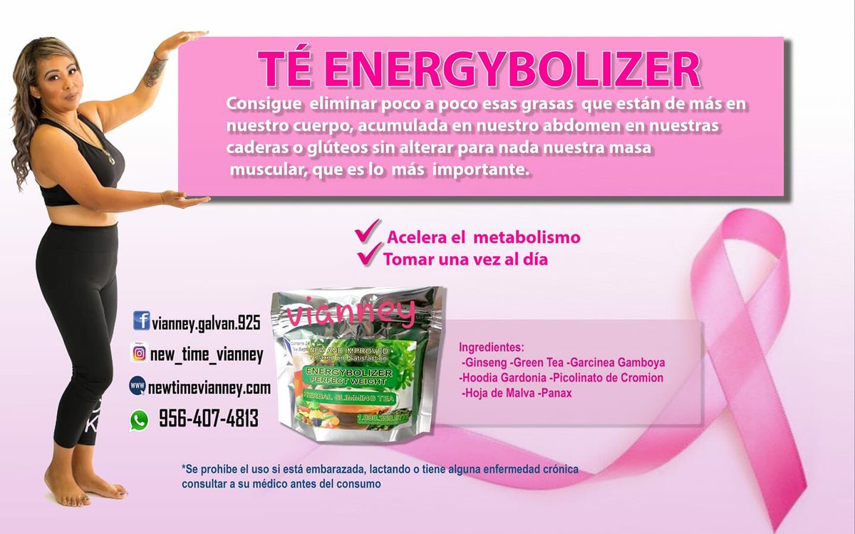 NidiaGalvan1's tweet image. #BUENOS_DIAS 

Feliz inicio de mes ,feliz lunes chicas 
Octubre mes de la mujer, analiza tu cuerpo y cuida tu salud! 
El perder peso no es malo, ay varias maneras diferentes  de poder aserlo 
#OLAX #Capsula_naranja #ENERGYBOLIZER  #TE_ENERGYBOLIZER #vida #salud #amor