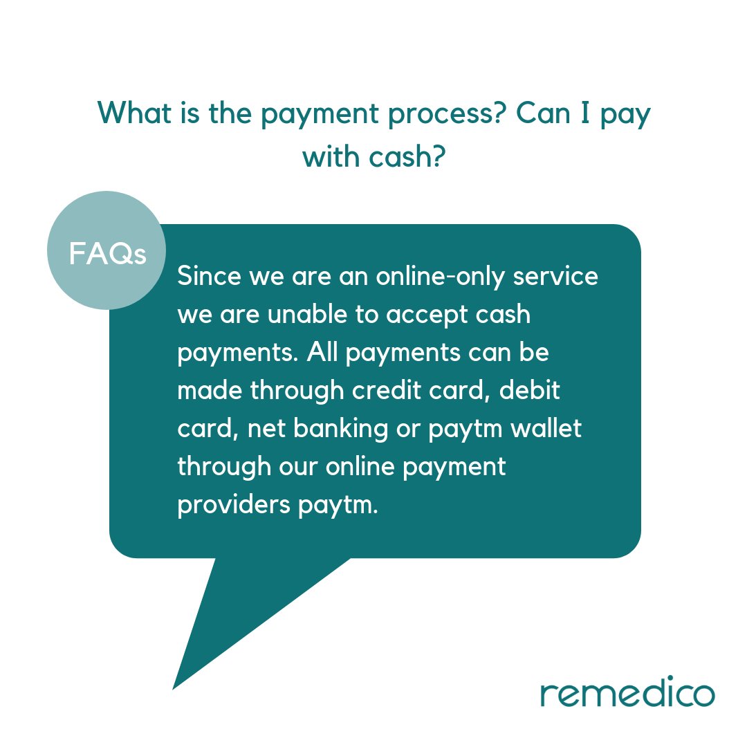 remedicohealth's tweet image. #FAQtime! We get a lot of questions about how we accept payment. Here are the simple and efficient ways that we do. Get solutions to your skin and hair issues today for just Rs. 250 - LINK in bio!