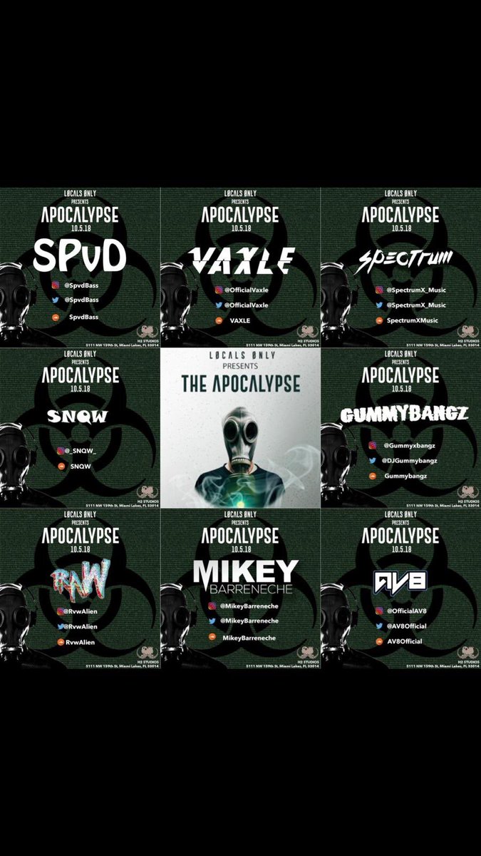 Juan_and_only_'s tweet photo. Twitter!! 
Who going out to the apocalypse! 

Music, Beer pong, Open bar Etc. etc. 

Im so fucking excited and if you still need tickets you better hurry before we run out! https://t.co/vbPzbP9zho