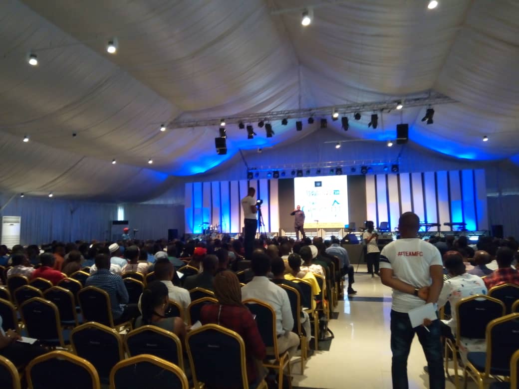 FoundersCon's tweet photo. @FoundersCon
'If people don't know you, you are competing against obscurity' @Bunmi_Jembola 
#FCLag2018 #NigeriaAt58 #startups #technology #innovation https://t.co/Vv3nPGSdwE
