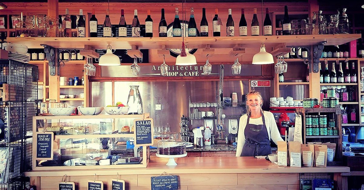 Makeover Monday.  New wine display in the cafe. #licensedcafe #archiplantsbar