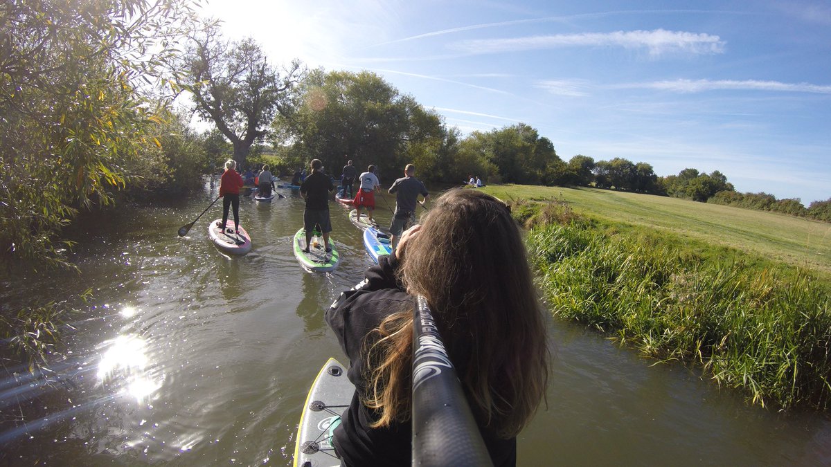 SupWhale's tweet photo. When the weekend turns #epic🙌Whoa😯Everything was ON! The weather, the squad, the SUP vibe🤙31 paddlers &amp; Molly🐶 joined us 4 #social end of season #SUP #event🎉 #Cambridge #learn2SUP #standuppaddle #paddleboarding #active #outdors #MondayMotivation https://t.co/GaGXjUhrzs
