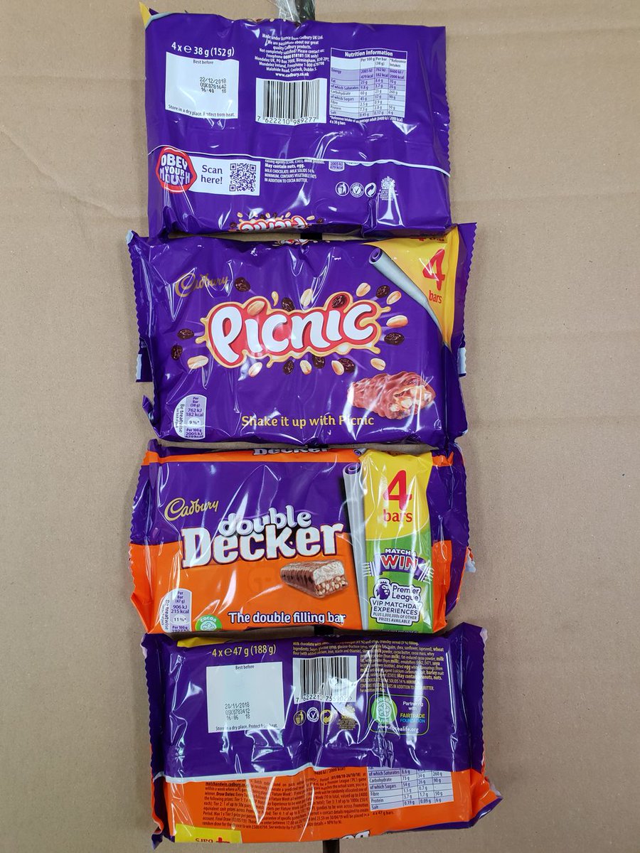 LewisFoods's tweet photo. Arrived today, decent dates and Great £1 lines with a massive margin for you the #IndependentBusiness #conveniencestore https://t.co/it1y3ISbIC