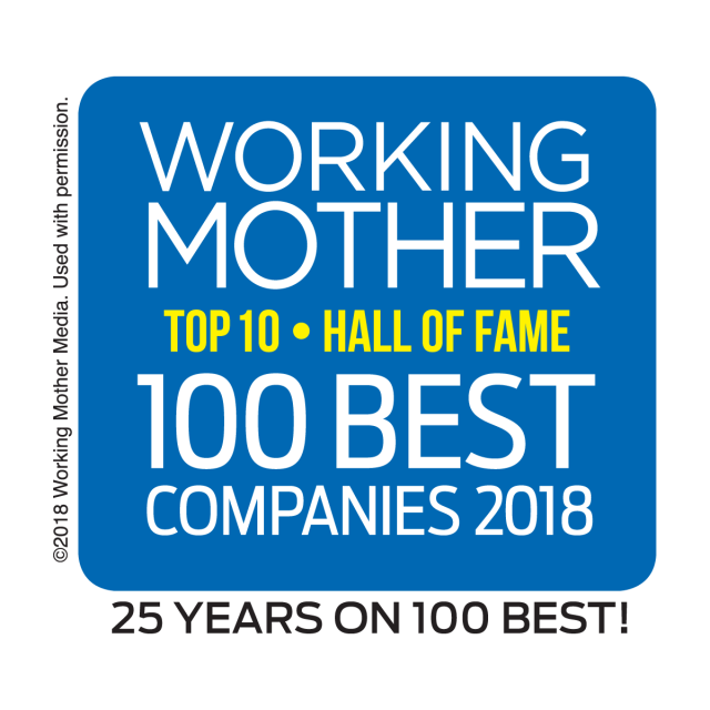Proud to work at Deloitte: Top 10 once again! Check out Working Mother’s 100 Best Companies list here: <a href="/DeloitteUS/">Deloitte US</a> <a href="/_WorkingMother_/">Working Mother</a> #WM100Best deloi.tt/2y7RuGa