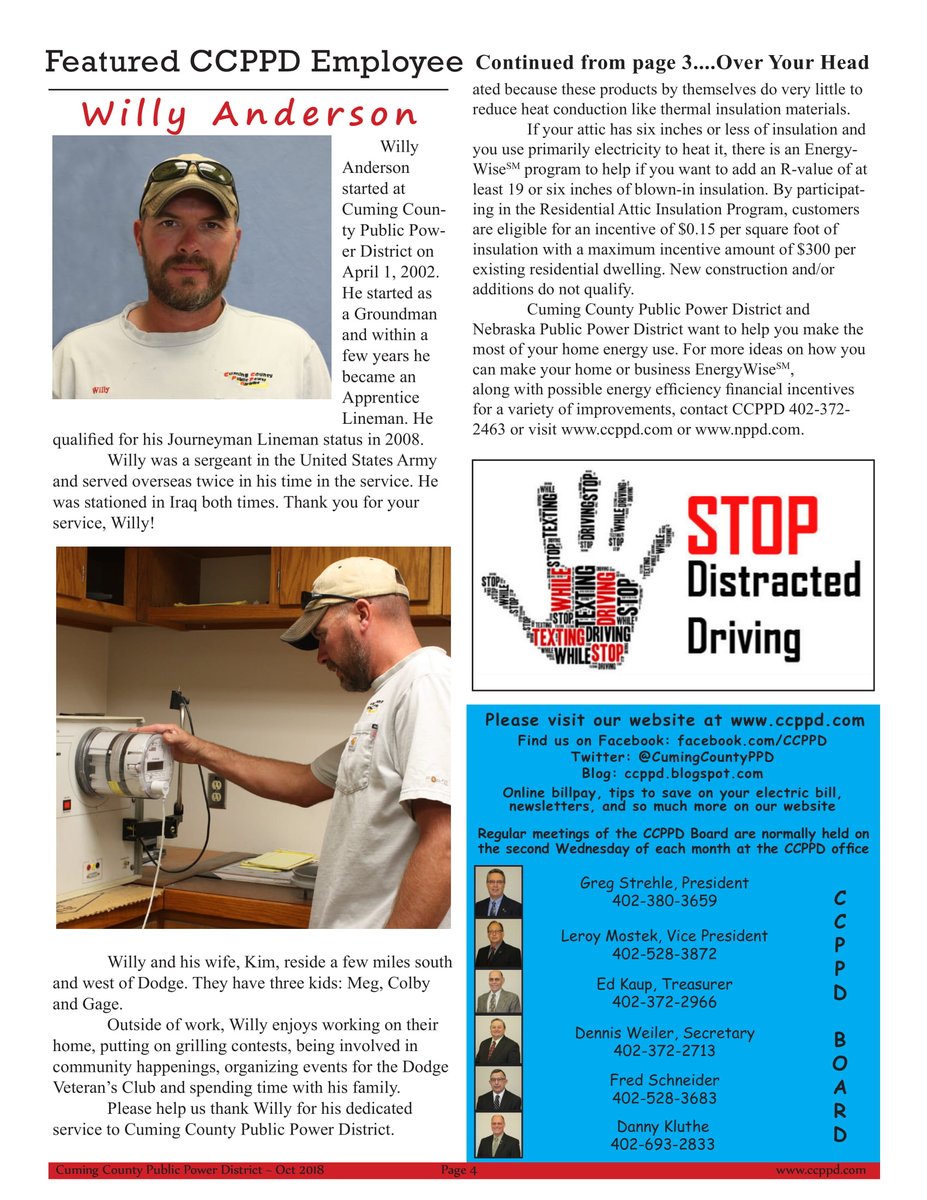 Cuming County PPD (CumingCountyPPD) Twitter