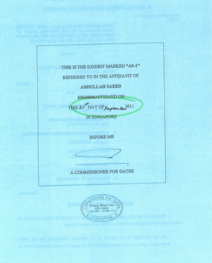 ReformSto's tweet photo. The affidavit of Abdullah Saeed, Ex Chairman of STO Singapore states Muneez and Ashan were involved in the alleged STO &amp; Mocom oil sale fraud aka the $800 million heist. 

Muneez is still the MD of STO Singapore and Ashan is still Head of HR.

Do you want such people in SOEs? https://t.co/KsNikxqItD