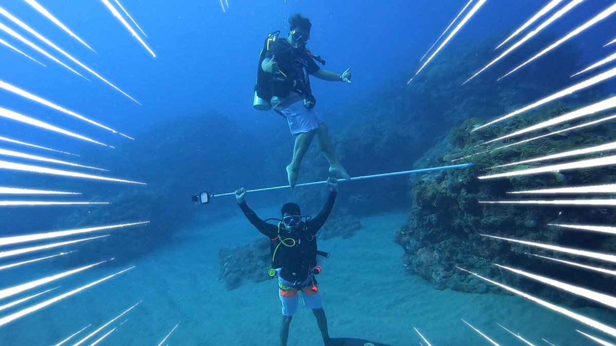 wa_diving's tweet photo. #270Pro自拍棒玩耍篇 | WA DIVING🐸蘭嶼潛水Scuba Diving https://t.co/068eVrKef7 來自 @YouTube
#270pro, the most popular selfie stick, can be used not only taking pics but also playing a trick! https://t.co/bFcytTxwhH
