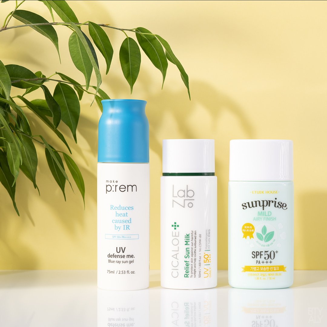 btyaly's tweet photo. New article!
Today on BTY ALY, I tell you more about 3 Korean sunscreens I recently tried, the make p:rem UV defense me Blue ray sun gel, the LabNo Cicaloe Relif Sun Milk, and the Etude House Sunprise Mild Airy Finish:
https://t.co/6Gft6h1Z8s
#dailyuvprotection #sunscreen https://t.co/ZU7aPpezbG