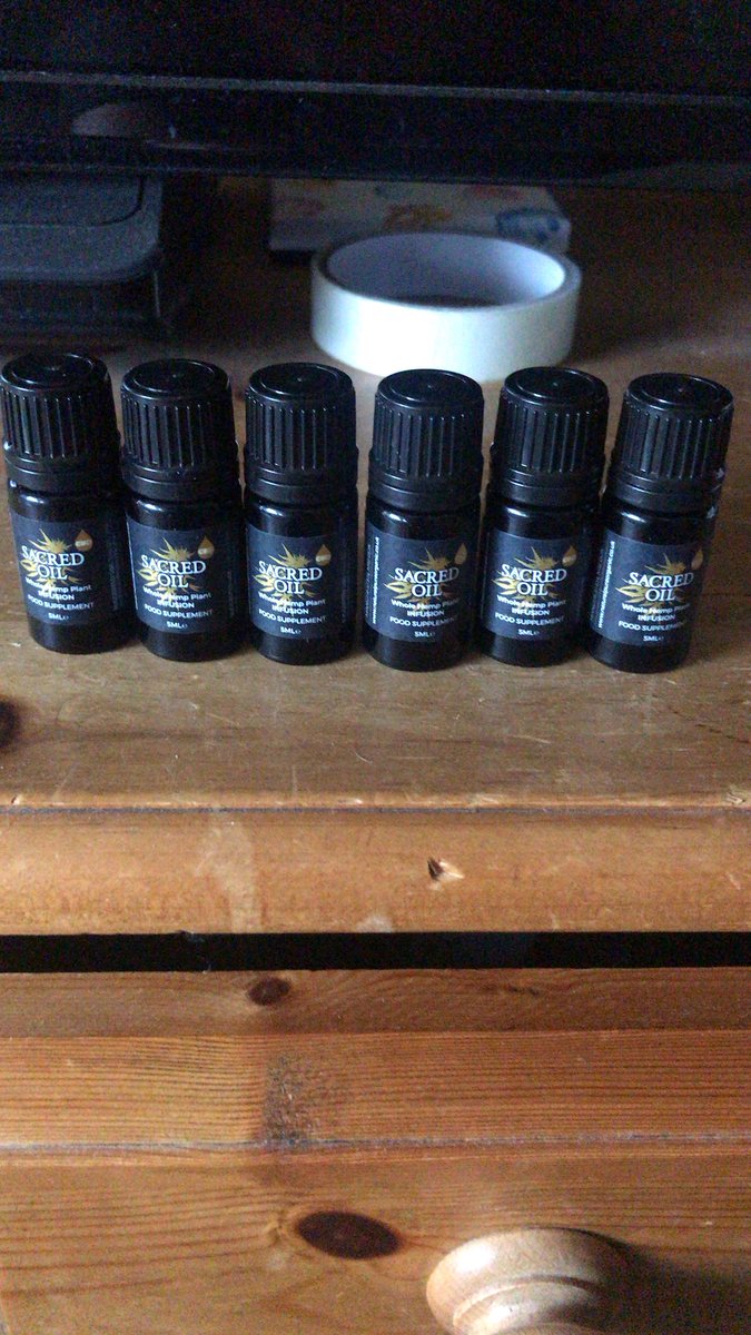 Looking forward to these working their magic on me. Get at <a href="/smyth_jon/">Jon Shepherd-Smyth</a> for more info #CBDOil