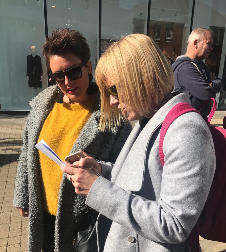 benefitHW's tweet photo. Super Sleuths! Solving murders in Windsor on the weekend ๐ง@TreasureTrails #whodunnit #wesolvedit https://t.co/o1hG8gnbGH