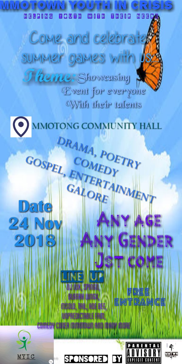 KushMaterial's tweet image. #Mmotown_Youth_In_Crisis 
Got it's own move 
Mmotong community hall 
#see_you_there