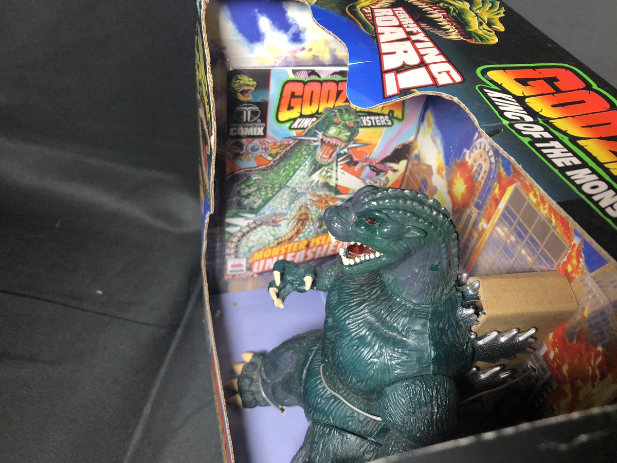 ShinRobjira's tweet image. Fresh boi. 
#Trendmasters / #Godzilla
