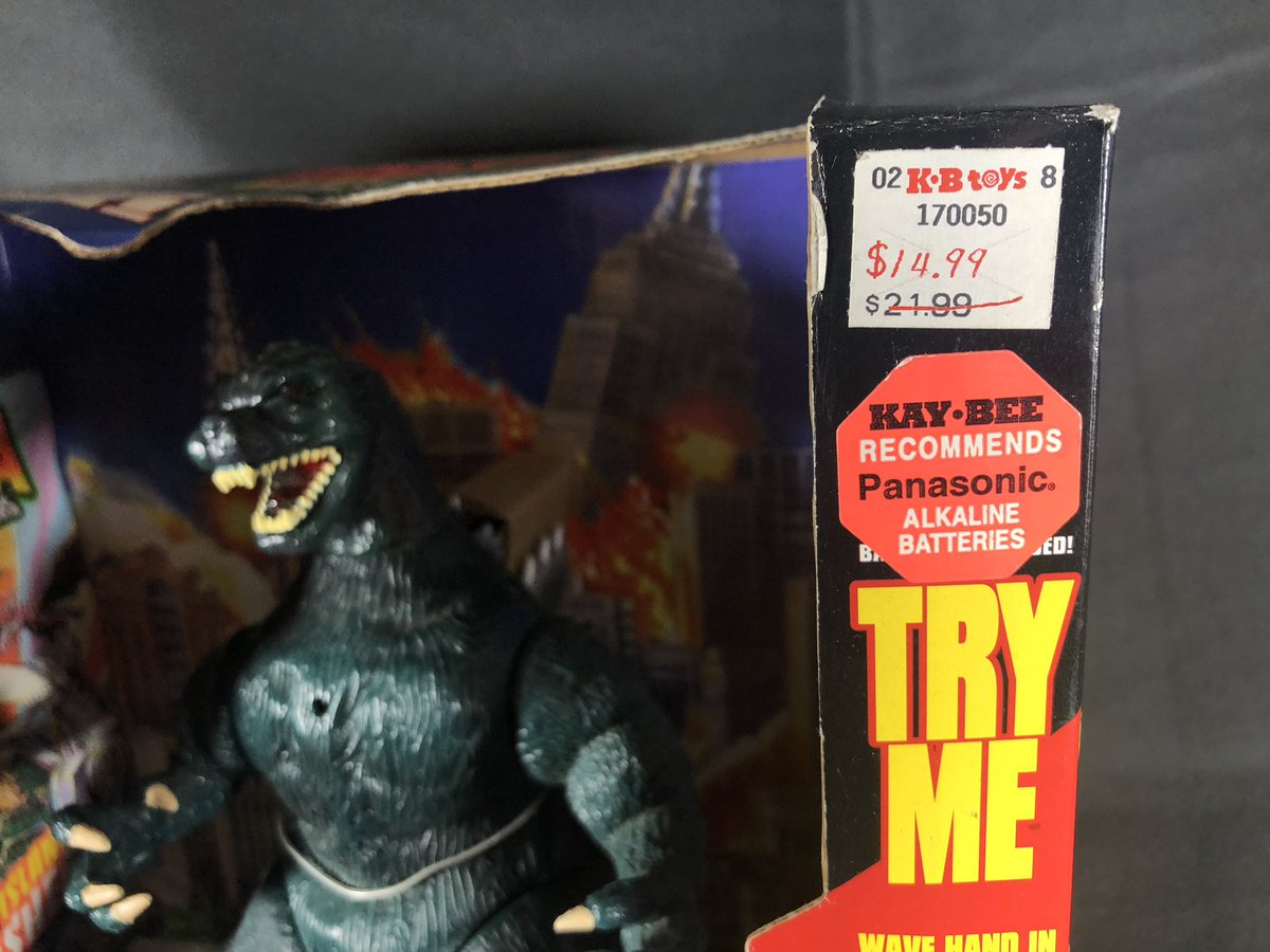 ShinRobjira's tweet image. Fresh boi. 
#Trendmasters / #Godzilla