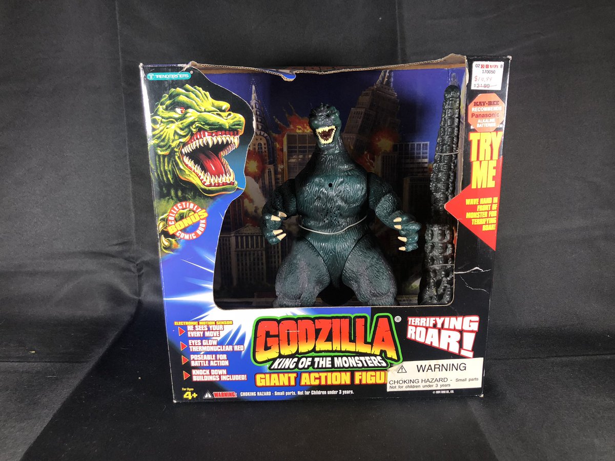 ShinRobjira's tweet image. Fresh boi. 
#Trendmasters / #Godzilla
