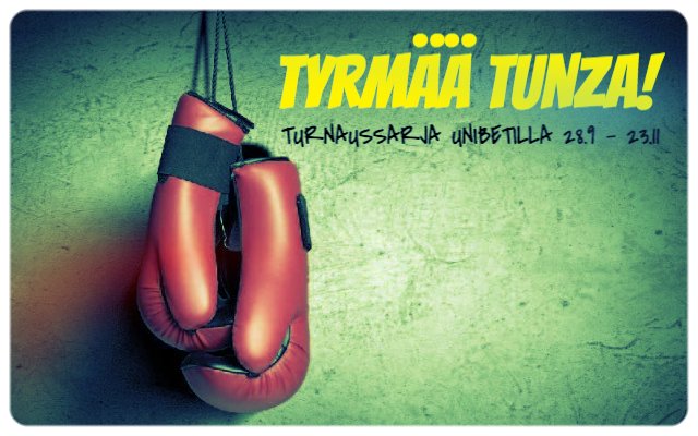 Pistetään parit 25€ #TyrmääTunza -lipput jakoon! Seuraa mua, RT tää twiitti &amp; kerro mulle monennessa kädes tipun täl kertaa turnauksesta (viimeks neljäs)...eka lippu jakoon huomen illal seuraajien kesken ja sit toinen lähimmäksi osuneelle keskiviikkona ku turnaus ohi #pokeri