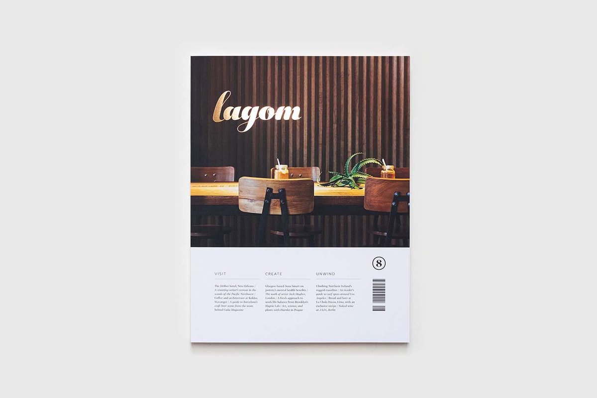 Caña Magazine guide to craft beer in Barcelona is just one of the highlights from the latest edition of indie print mag beauty, Lagom... we-heart.com/2018/09/27/bar… <a href="/readlagom/">Lagom Magazine</a>
