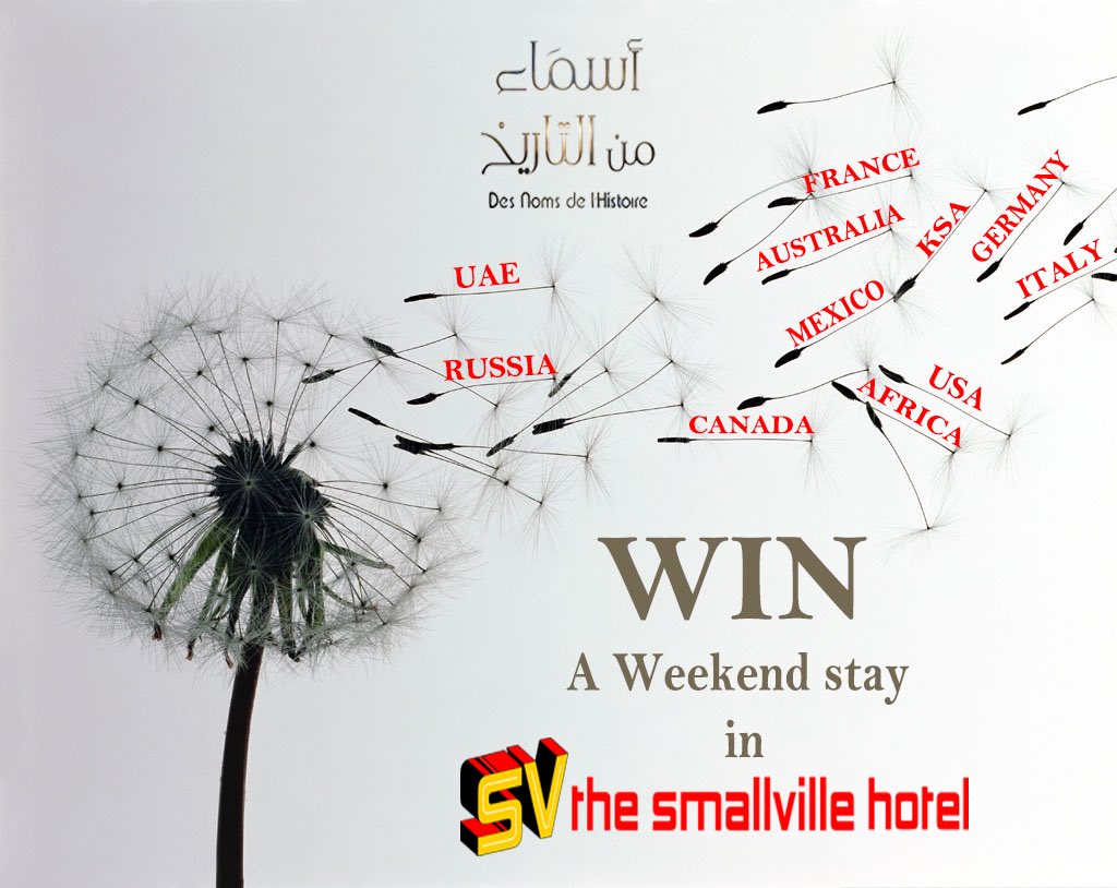 Asmaaminaltarik's tweet photo. Guess in which country Asmaa Min al Tarikh's new season's success stories will be filmed &amp; WIN a weekend stay in The Smallville Hotel 
1- Guess in which country in the comment box
2- Download the application and post a screenshot of the app in the comment box
Goodluck! https://t.co/qY4VvrH4Gc