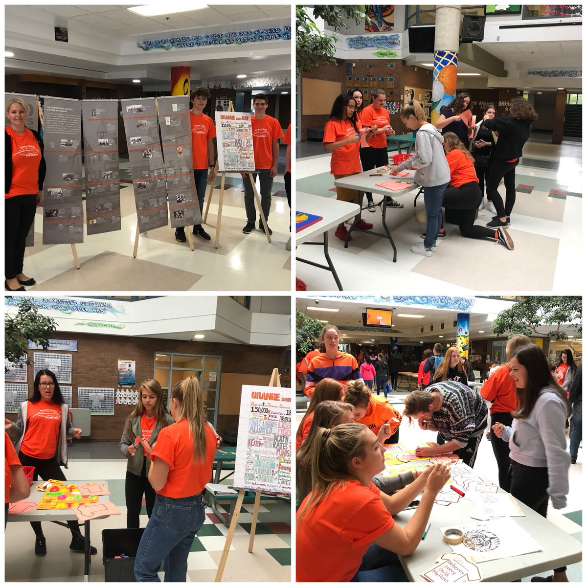 HolyTrinityOCSB's tweet photo. #EveryChildMatters #orangeshirtday2018 #ocsbBeCommunity @WestbrookMarina #HTBeCommunity https://t.co/y127ZvA2mN