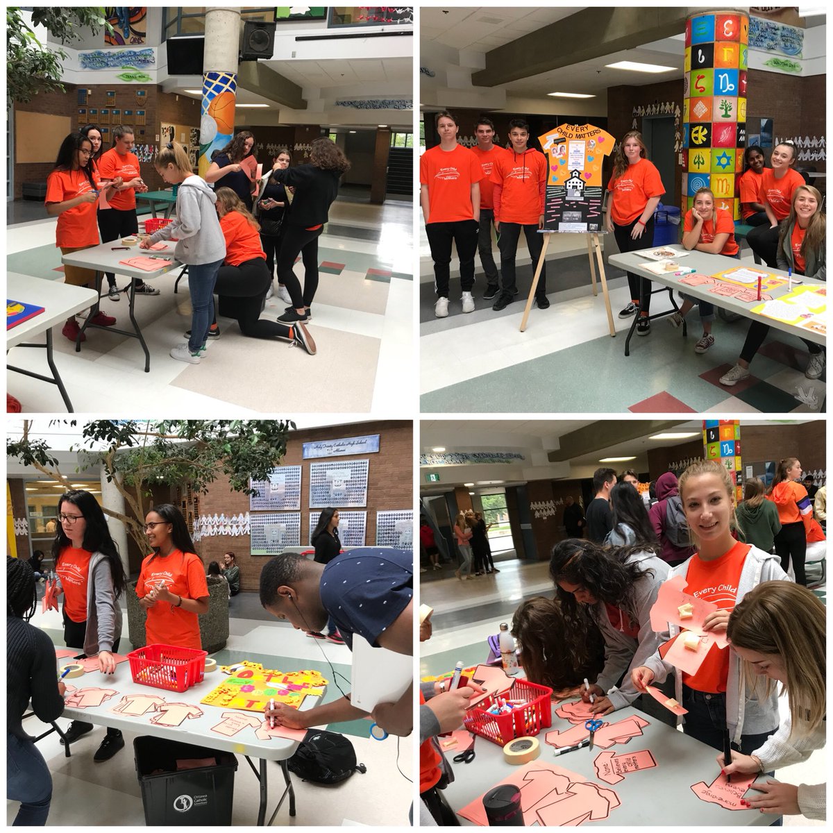 HolyTrinityOCSB's tweet photo. #EveryChildMatters #orangeshirtday2018 #ocsbBeCommunity @WestbrookMarina #HTBeCommunity https://t.co/y127ZvA2mN