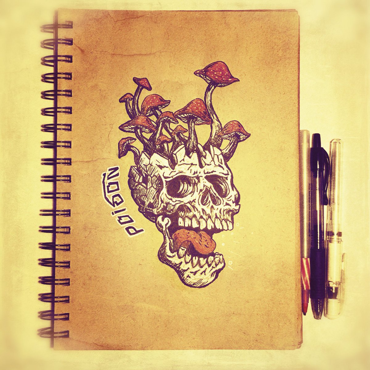 Vortex_Visionz's tweet image. 31 Days of Ink sketches for #Inktober2018 - Follow for more!🤘🎃