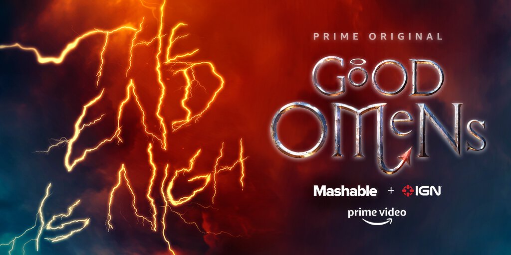 MashableEvents's tweet image. The fate of humanity rests in the balance at #NYCC. With the End Times upon us, @Mashable @IGN &amp;amp; @PrimeVideo are helping to make sure you reserve your space in @GoodOmensPrime’s heaven (or hell) ow.ly/cZNk30m2MuG