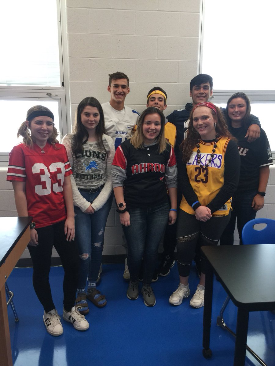 DefianceCouncil's tweet image. Just some of the many people who participated in Sports Day. Don’t forget tomorrow’s theme is Twin Day!