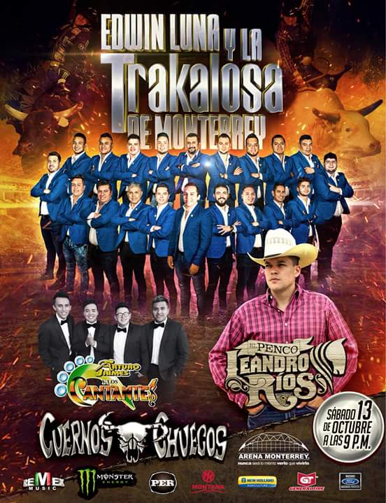 LasCulpablesQro's tweet photo. 🎉 ¡ Nos vemos este 13 de Octubre ! 🎊
En el gran evento Cuernos Chuecos desde la
¡¡ Arena Monterrey !!
#Siempre1PasoAdelante #CulpableONo #CompraYaTusBoletos🎟 @Remex_Music @LOSCANTANTES1 @ARTUROJAIMESJR @edwinlunat https://t.co/vM9EZIMgBh https://t.co/OEpwRHmRyw
