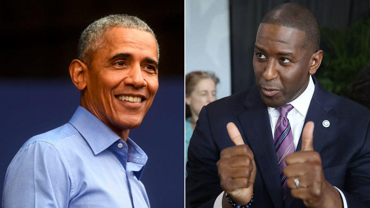 Former President Obama endorses Gillum and Nelson, but snubs Shalala bit.ly/2Nfur1Z?utm_so… https://t.co/t0GhVSrcKA