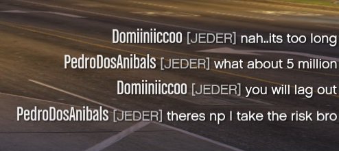 JonasMuench's tweet photo. @RockstarGames found these two in GTA Online

Domiiniiccoo is the modder and PedroDosAnibals is the guy getting the money dropped on

https://t.co/yOnEqy5v8t https://t.co/AR6hFrEJoS