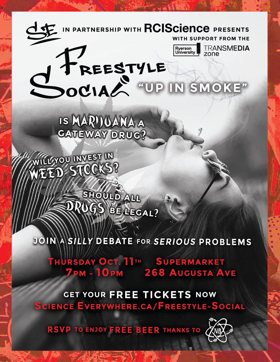 whereisscience's tweet photo. How do YOU feel about recreational cannabis❓#Billc45 #CannabisAct #LegalizeIt Get FREE tickets to #FreestyleSocial. https://t.co/dXFDNgMZnY https://t.co/hk4KnoLAt0