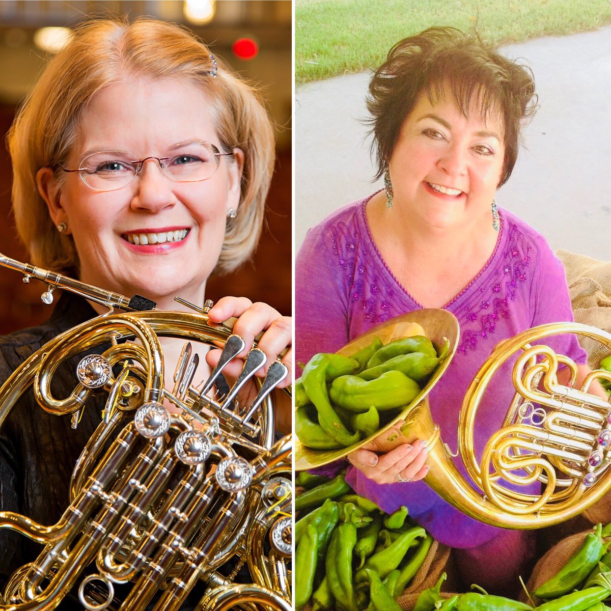 IWBC_BRASS's tweet photo. We have two horn players serving on our Board of Directors, Laurel Ohlson and Nancy Joy! #horn #iwbcbrass #leadership #service #thankyou 📯 https://t.co/T7T6Vf16Pb