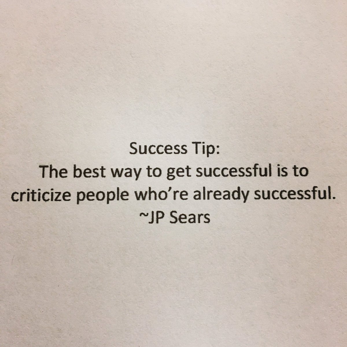 AwakenWithJP's tweet photo. I love this guy’s quotes.
#SuccessTips https://t.co/V0vcfighM0