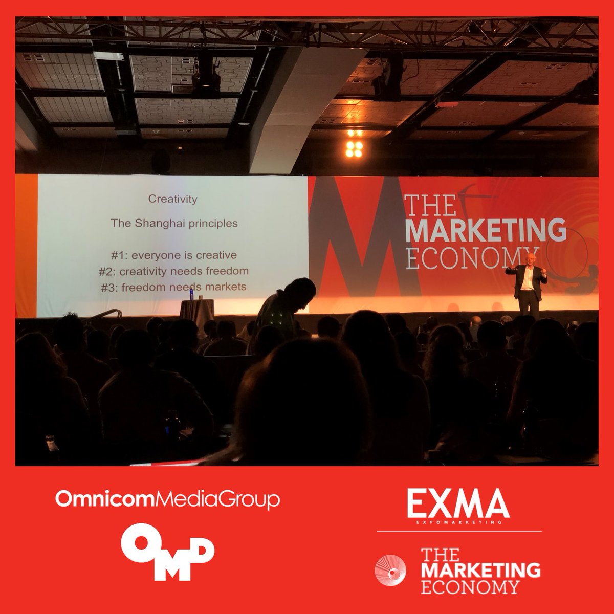 OMDEcuador's tweet photo. Nos complace ser socios estratégicos de @exmaec como Agencia de Medios oficial, trabajando duro y en conjunto para esta prestigiosa plataforma de Marketing #EXMAec2018
Compartimos algunos momentos de los speakers compartiendo conocimientos de #innovación #marketing y #creatividad https://t.co/YOT7fM2GHH
