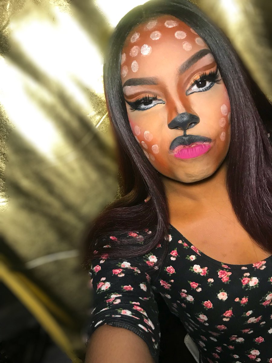 BellaBlicky's tweet photo. ๐31 Days of Halloween๐
Day 1: A Deerbra
#HappyOctober #HalloweenMonth #halloweenmakeup #makeupartist #HalloweenMood #makeupbyme #deerbra #31NightsOfHalloween #31DaysOfHalloween #costumemakeup #memphismua #freelancemua #idomakeup #makeupart #day1 https://t.co/DWa6gK6GMr