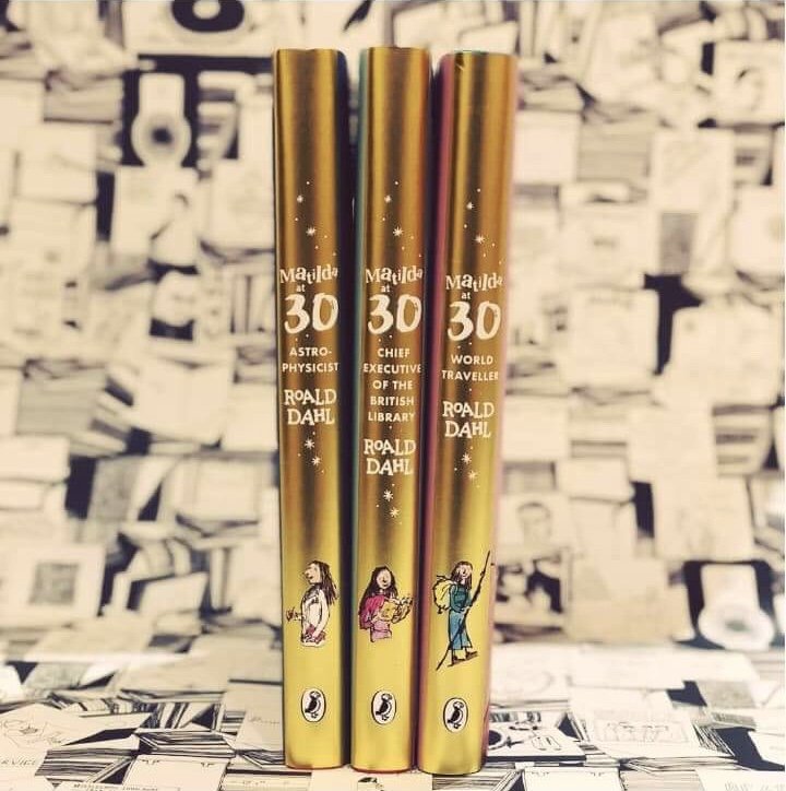 “I'm wondering what to read next." Matilda said. "I've finished all the children's books.”

Happy 30th Birthday to Matilda by Roald Dahl. Check out these beautiful anniversary editions, now in store!