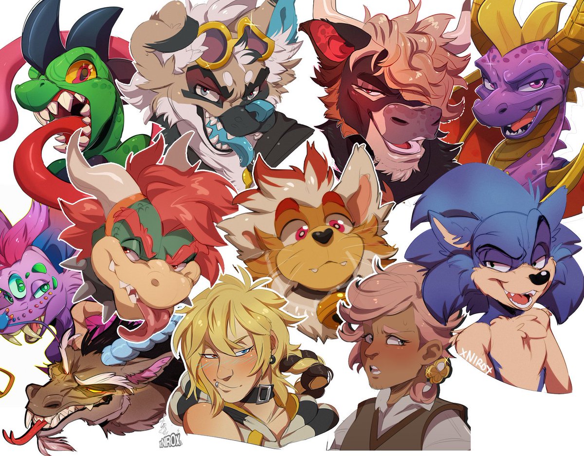 Ragnarosslyng's tweet image. 🎃Time for a raffle! 🎃
I'm starting off our favorite month by giving away some art! 
RT+FOLLOW for a chance to win a colored sketch of your character! 
Winner will be picked with a random RT tool in one week/ October 7th!
🍂🍭🍂🍭🍂🍭🍂🍭🍂🍭
Examples: