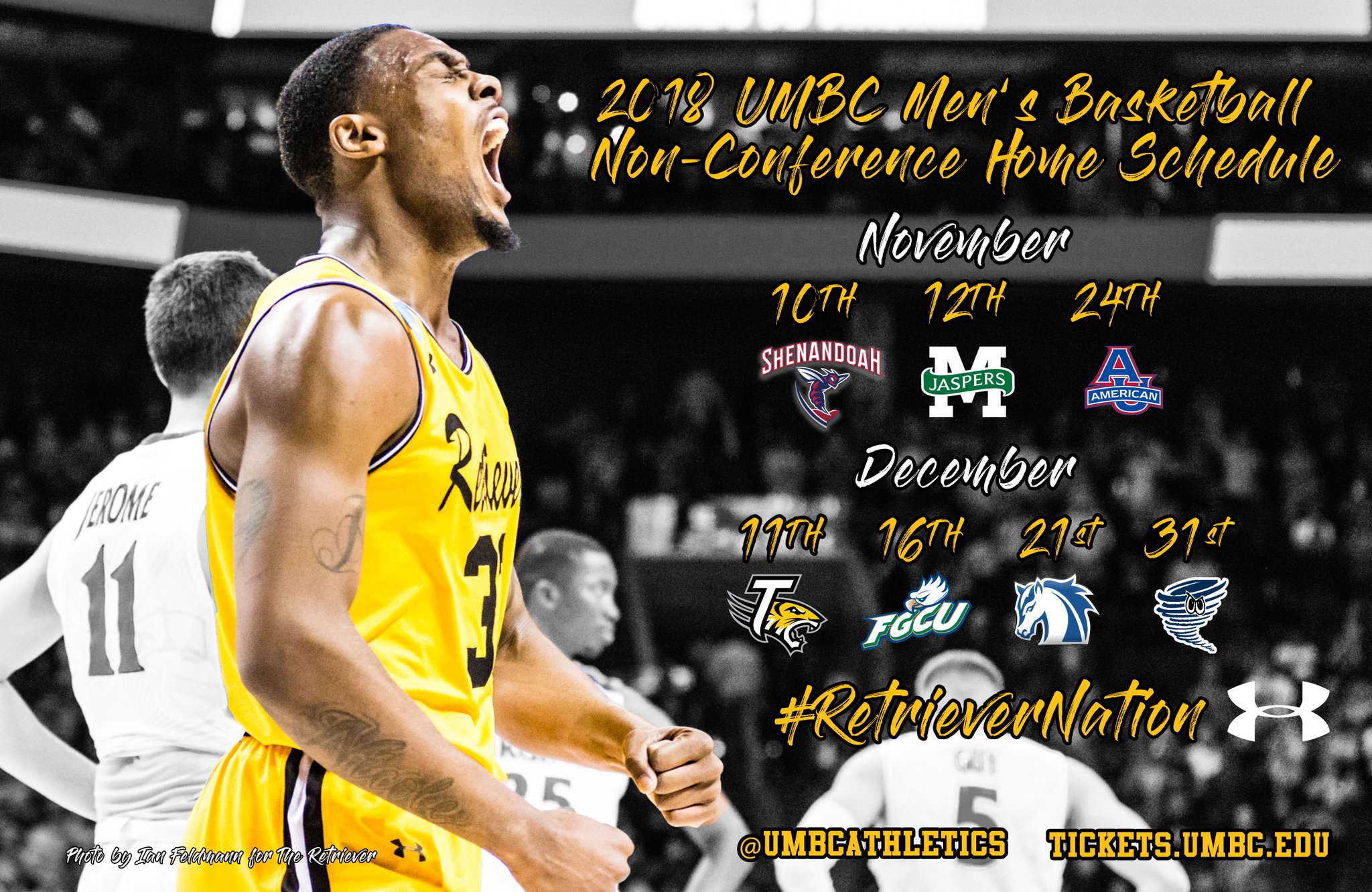 UMBC Athletics on Twitter: "Presenting the 2018 @UMBC_MBB non