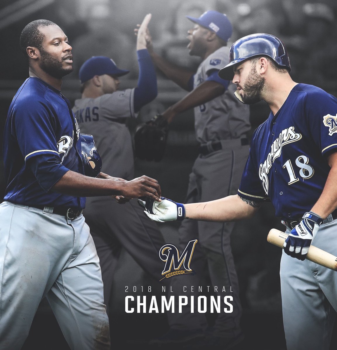 MKEBratHouse's tweet photo. Congrats to the NL Central Champs! #ThisisMyCrew #brewoctober https://t.co/iz9ExxMYbO