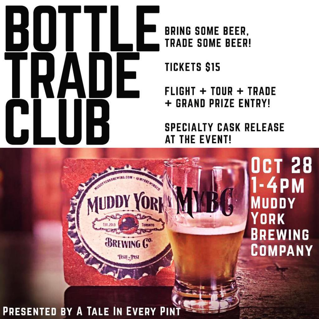 Next Bottle Trade Club Being Held at Muddy York – Oct. 28 beersinthesix.com/2018/10/01/nex…